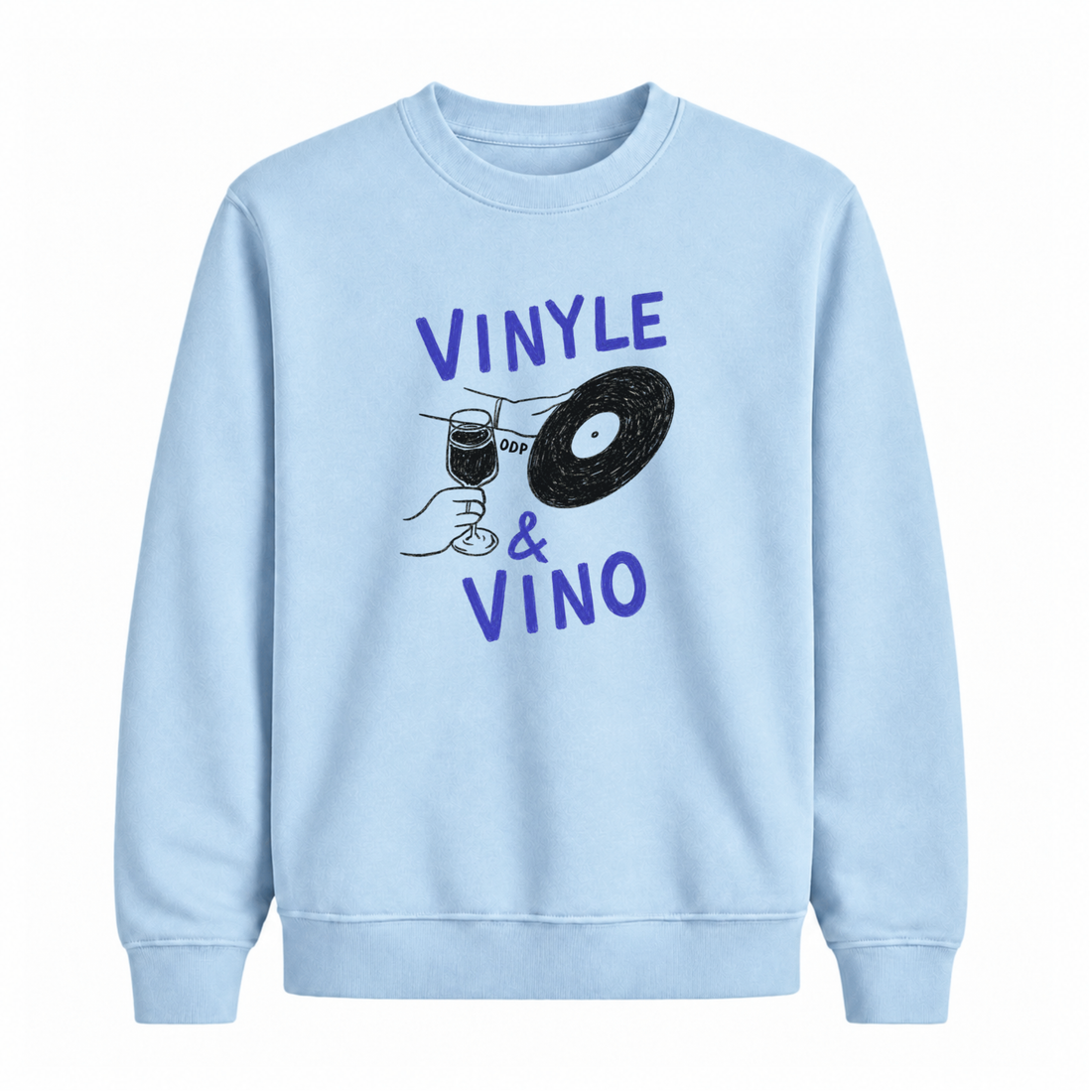Sweatshirt Vinyle Vino