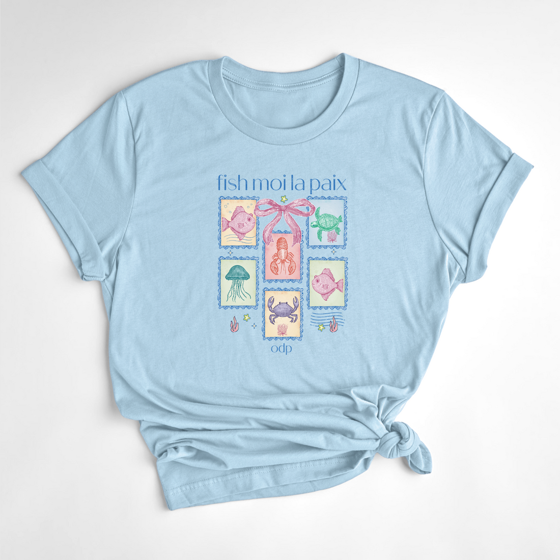 T-SHIRT FISH MOI LA PAIX