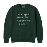 Sweatshirt Crayon Brisé