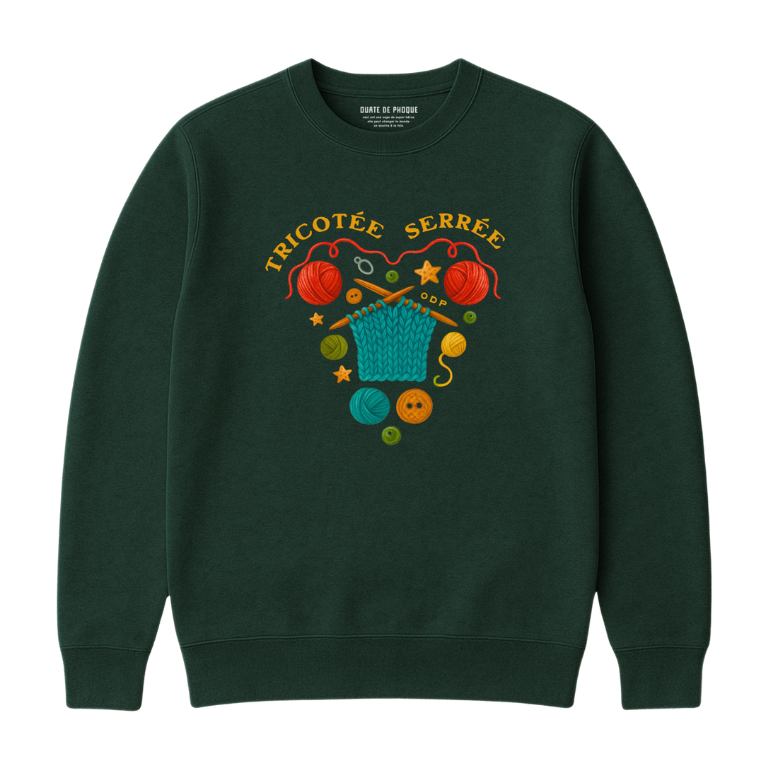 Sweatshirt Tricotée Serrée