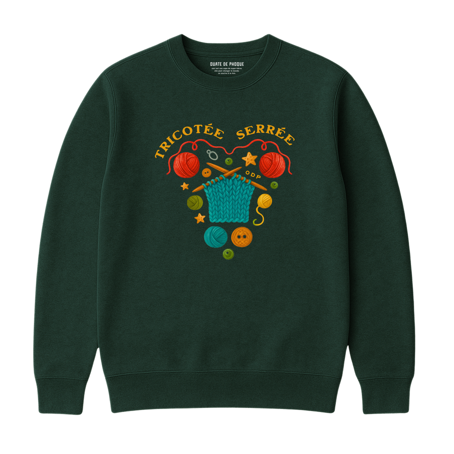 Sweatshirt Tricotée Serrée