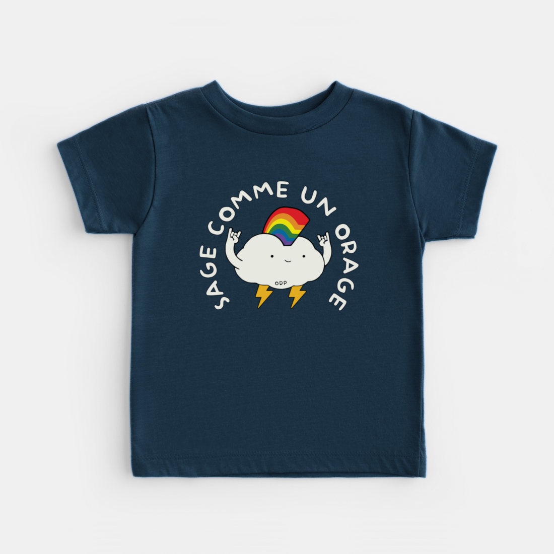 T-SHIRT SAGE COMME UN ORAGE - ENFANT