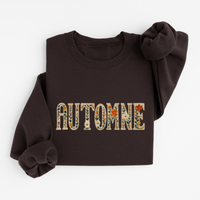 Sweatshirt Automne Effet Patch