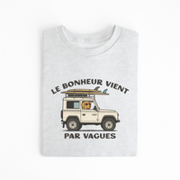 T-SHIRT BONHEUR VAGUES