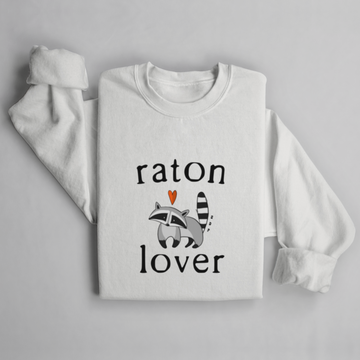 SWEATSHIRT RATON LOVER - BLANC