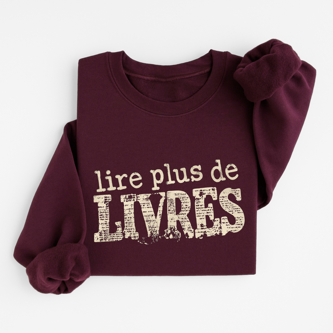 Sweatshirt Plus De Livres