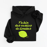 Hoodie Limettes