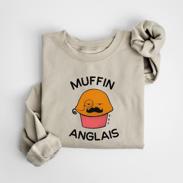 SWEATSHIRT MUFFIN ANGLAIS