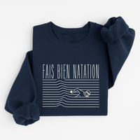 Sweatshirt Fais Bien Natation