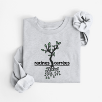 SWEATSHIRT RACINES CARRÉES