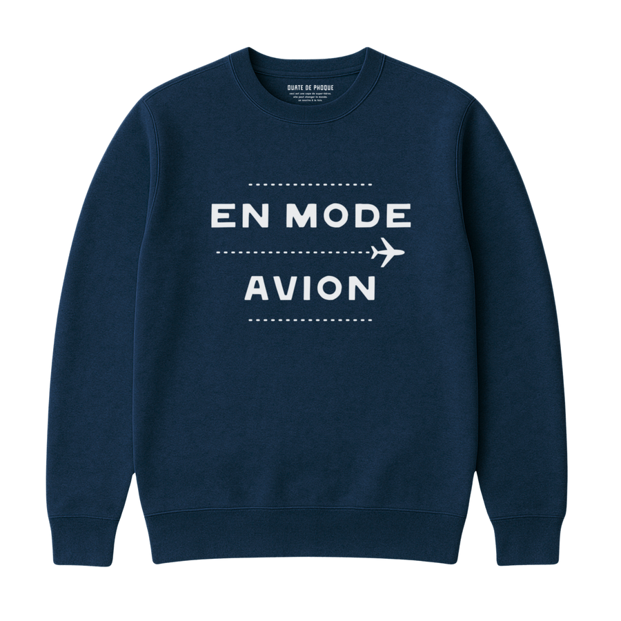 Sweatshirt Mode Avion