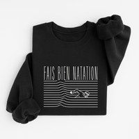 Sweatshirt Fais Bien Natation