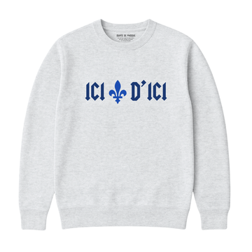Sweatshirt Ici D'ici