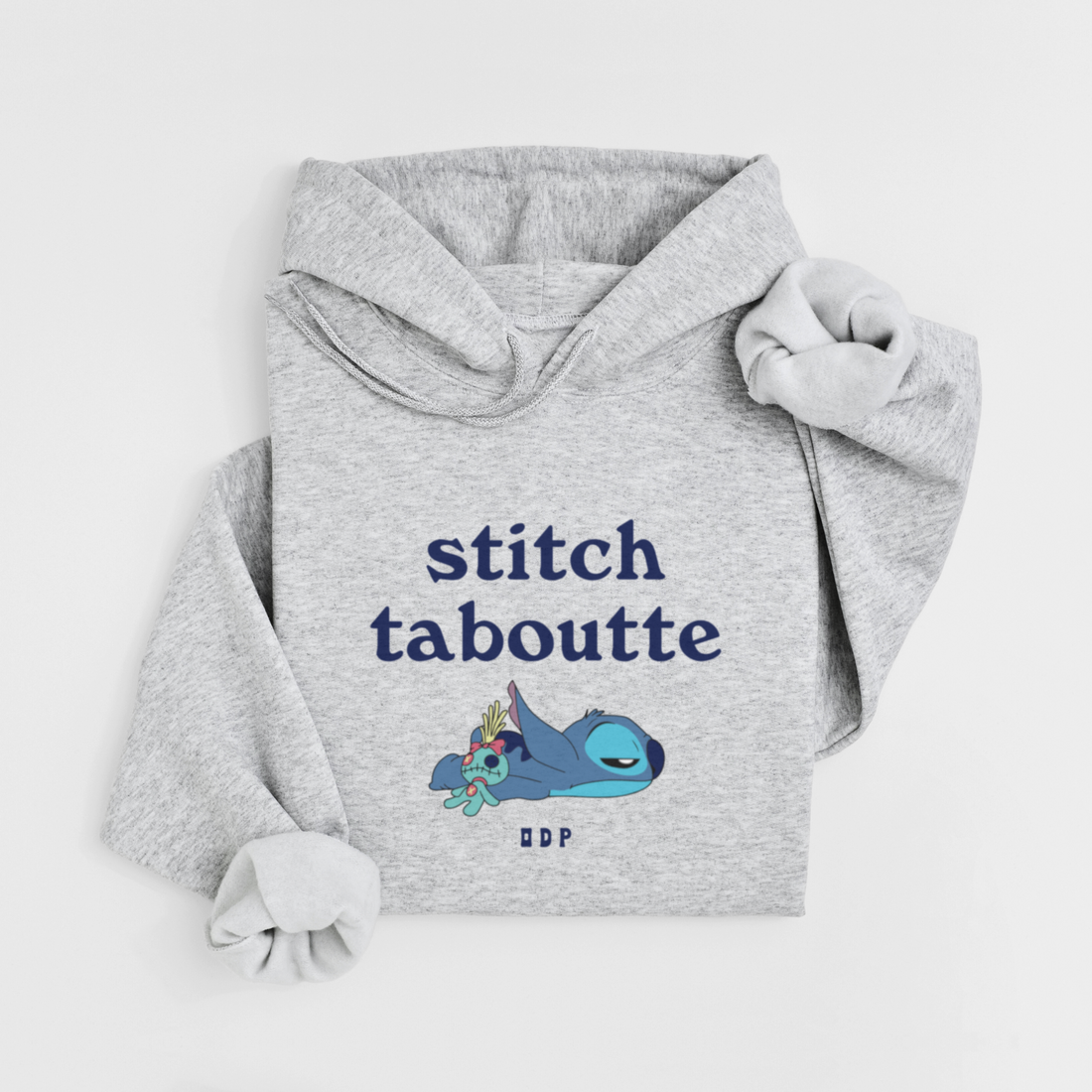 HOODIE STITCH - GRUAU