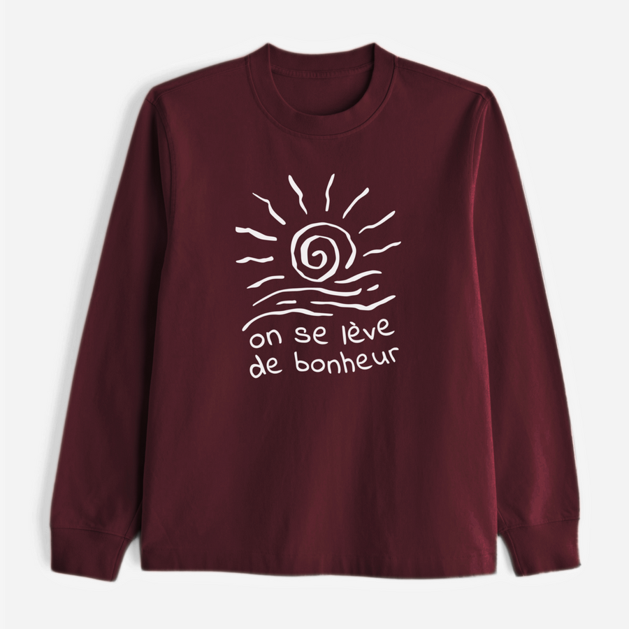 LONGSLEEVE LÈVE DE BONHEUR 2.0