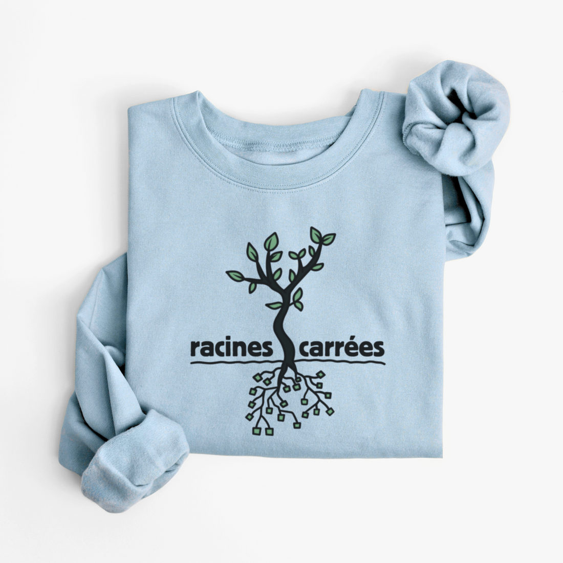 SWEATSHIRT RACINES CARRÉES