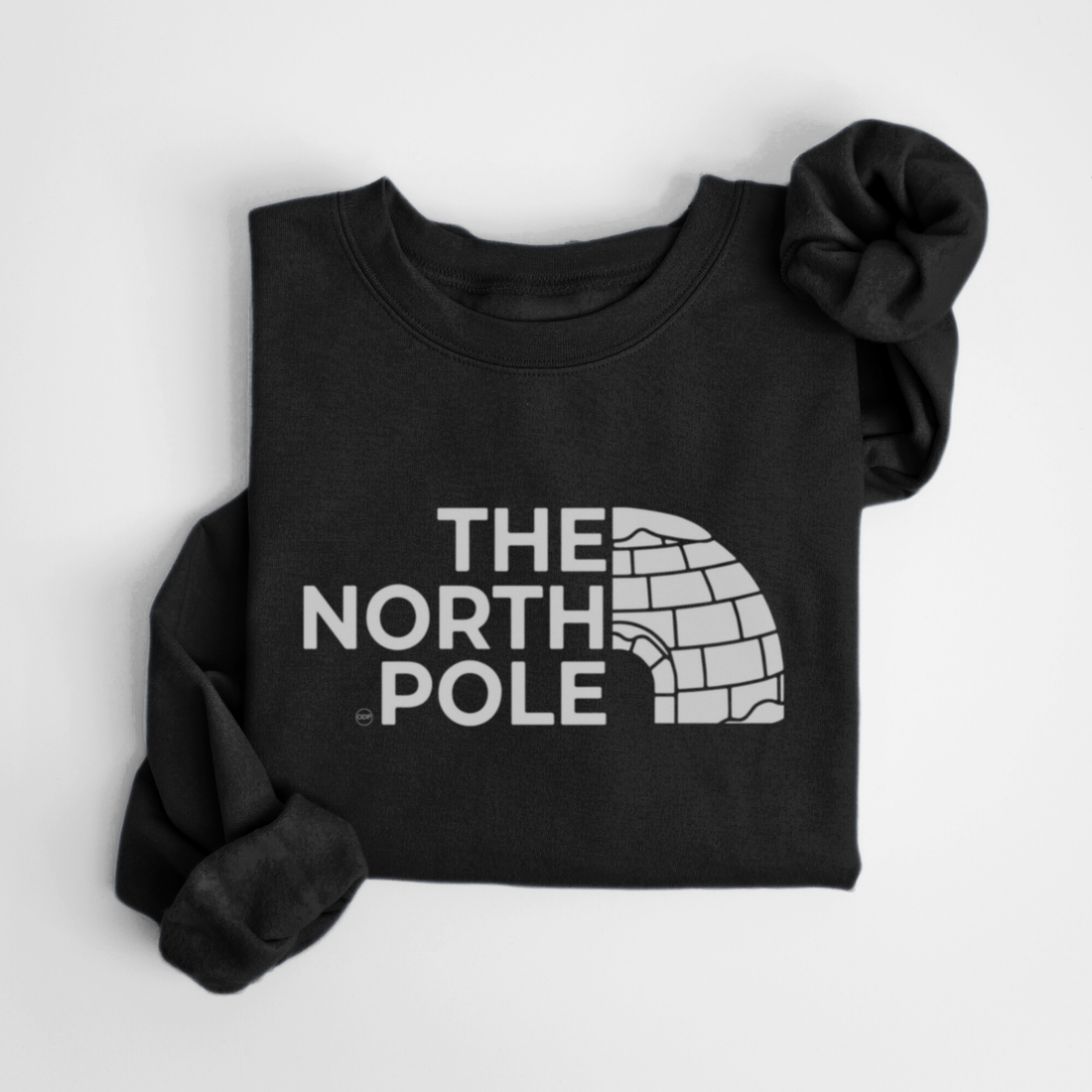 SWEATSHIRT NORTH POLE - NOIR