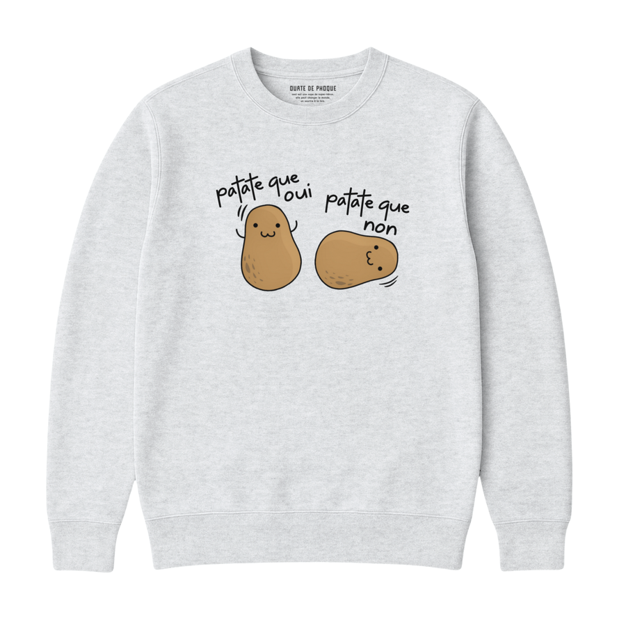Sweatshirt Patate Que Oui
