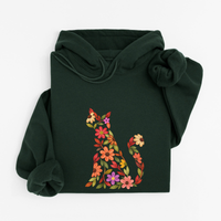 Hoodie Chat Floral