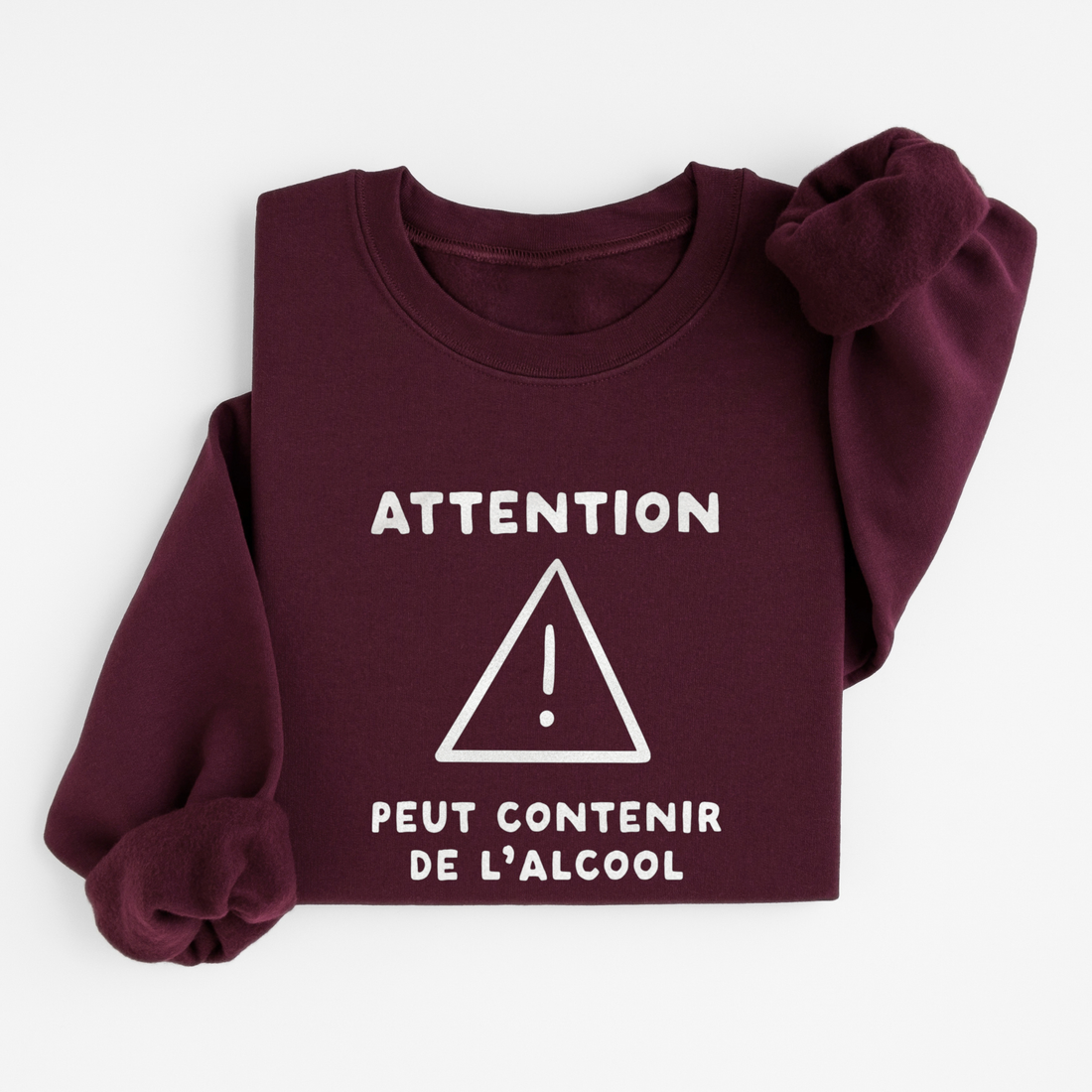 Sweatshirt Peut Contenir Alcool