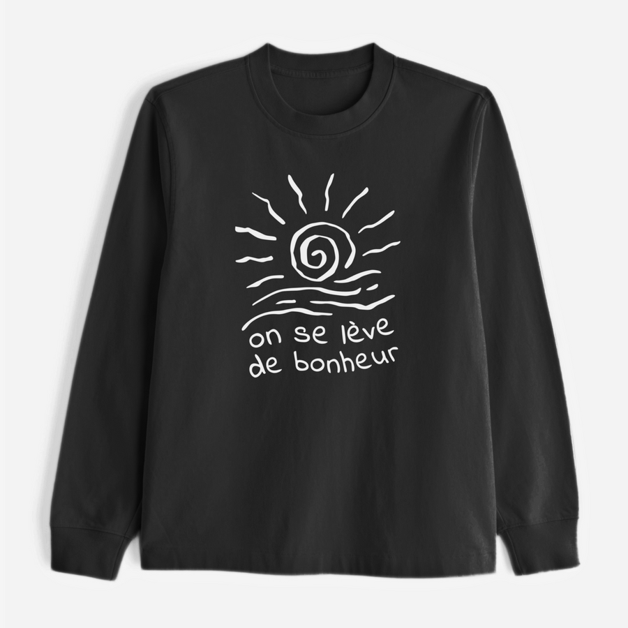 LONGSLEEVE LÈVE DE BONHEUR 2.0