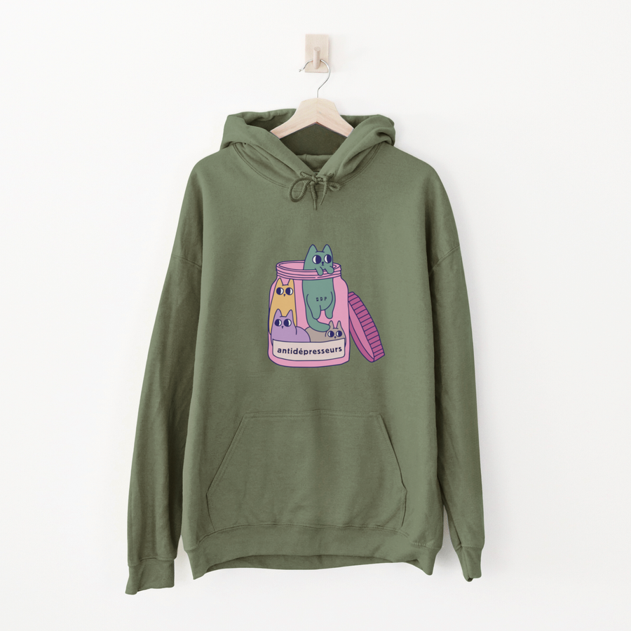 HOODIE ANTIDÉPRESSEURS
