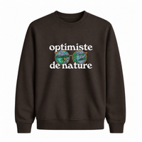 Sweatshirt Optimiste De Nature