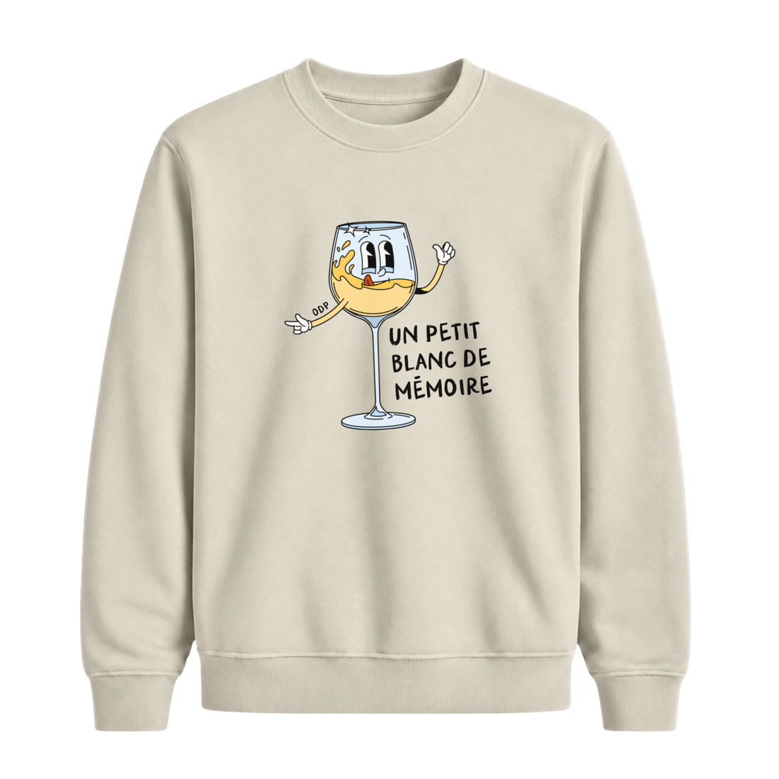 Sweatshirt Blanc De Mémoire