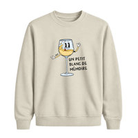 Sweatshirt Blanc De Mémoire