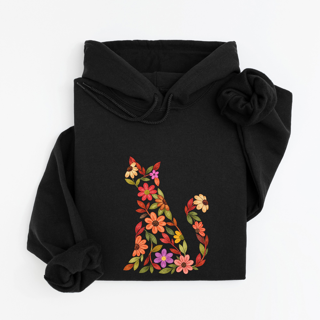 Hoodie Chat Floral