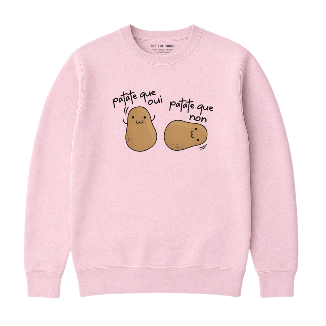 Sweatshirt Patate Que Oui
