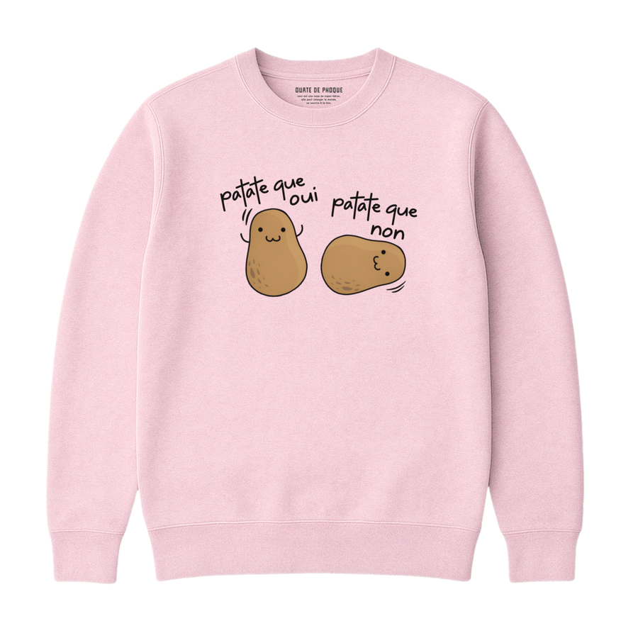 Sweatshirt Patate Que Oui