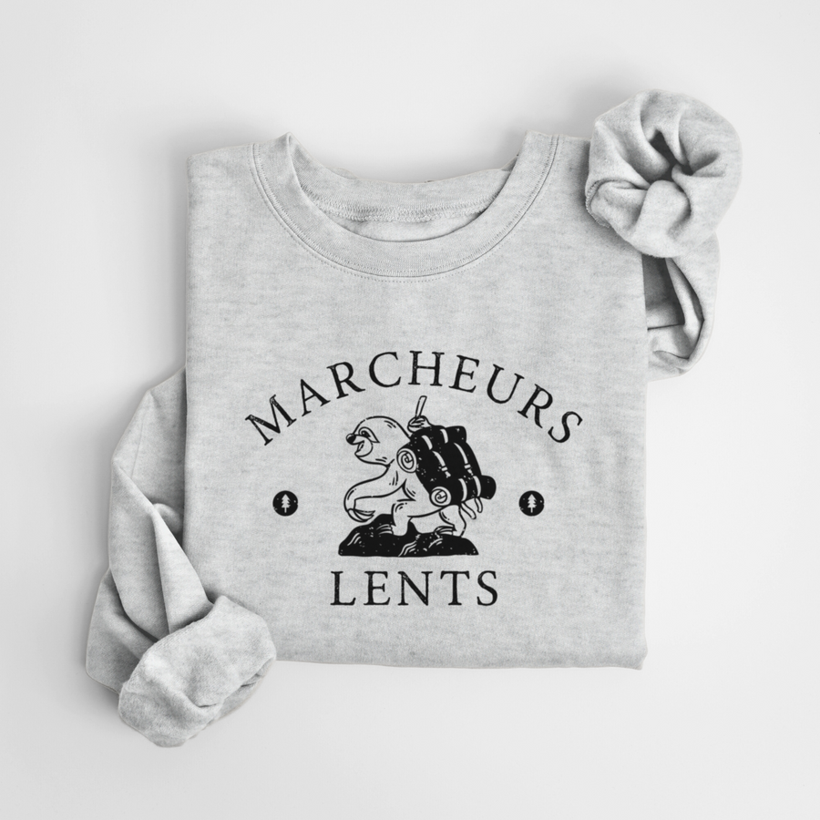 SWEATSHIRT MARCHEURS LENTS - GRUAU