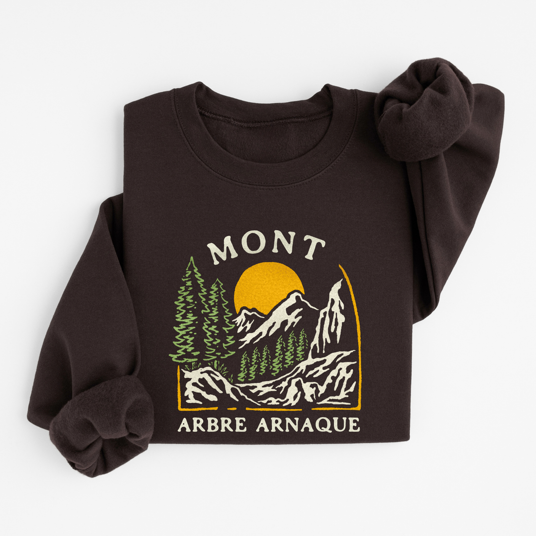 Sweatshirt Mont Arbre Arnaque
