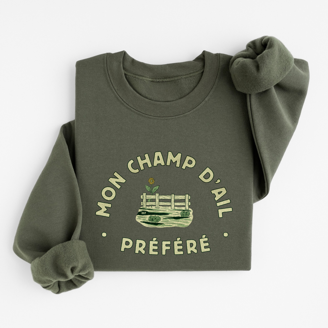 GARLIC FIELD SWEATSHIRT