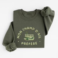 GARLIC FIELD SWEATSHIRT