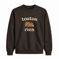 Sweatshirt Toutou Rien