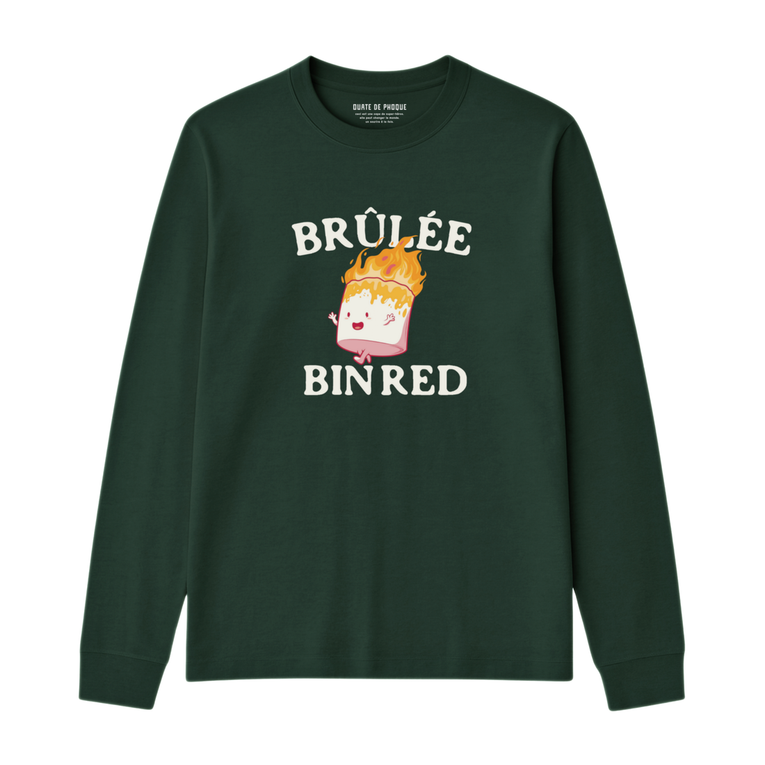Longsleeve Brûlée Bin Red