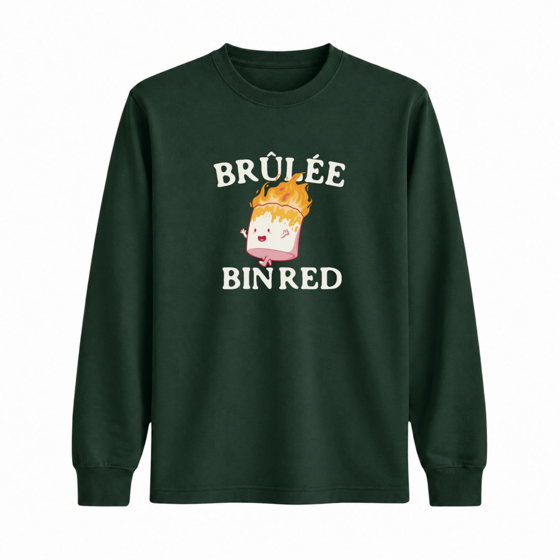 Longsleeve Brûlée Bin Red