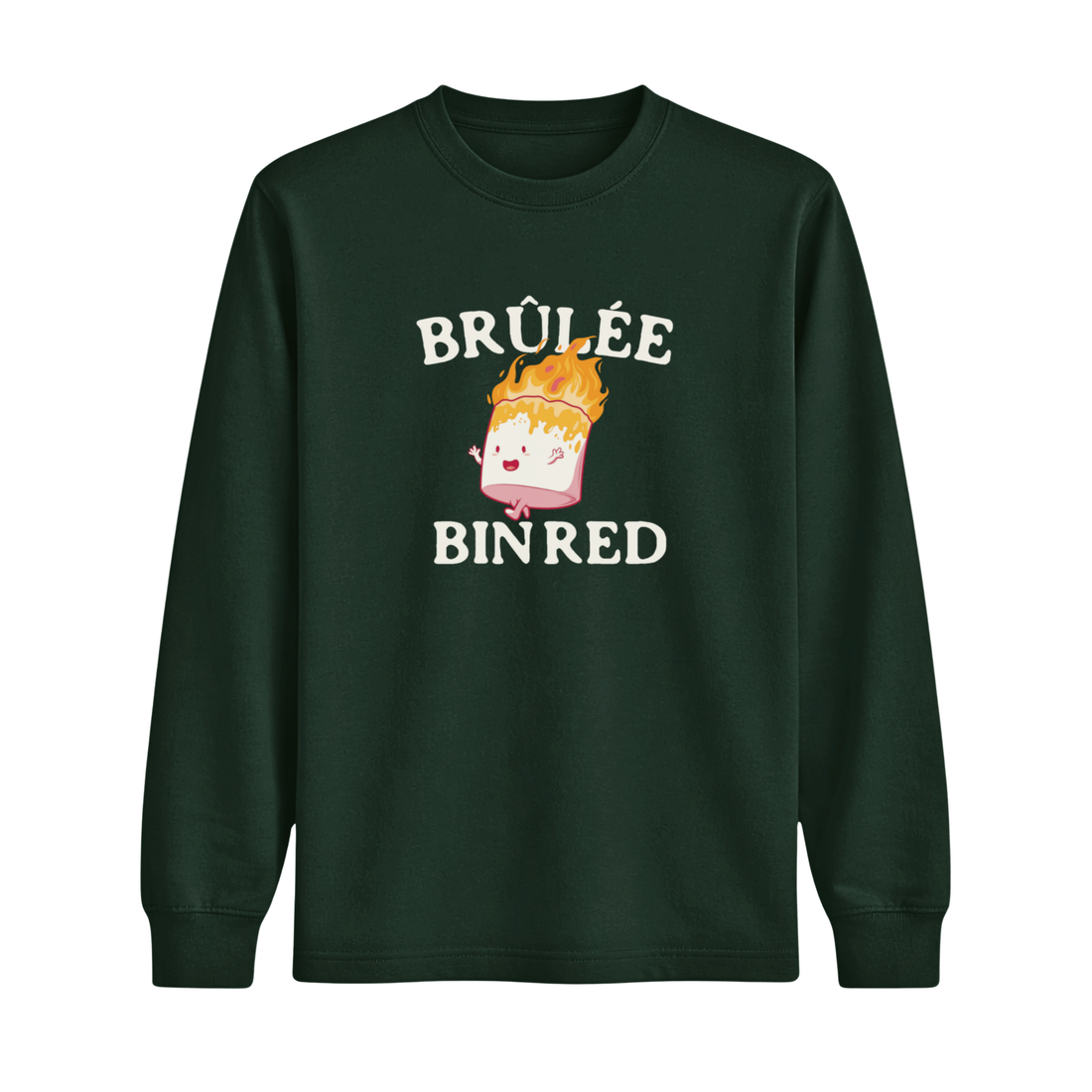 Longsleeve Brûlée Bin Red