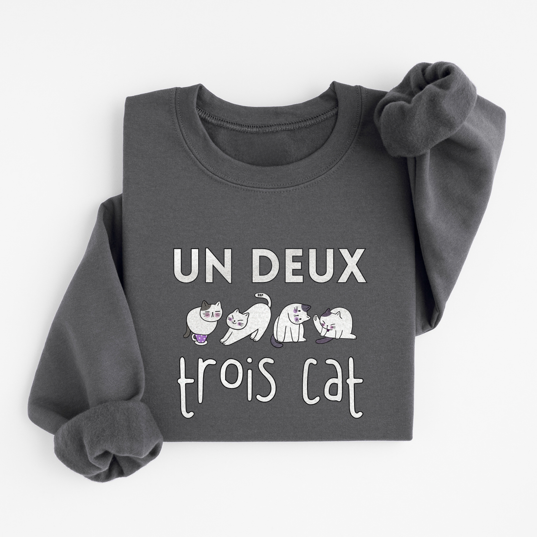THREE CAT SWEATSHIRT