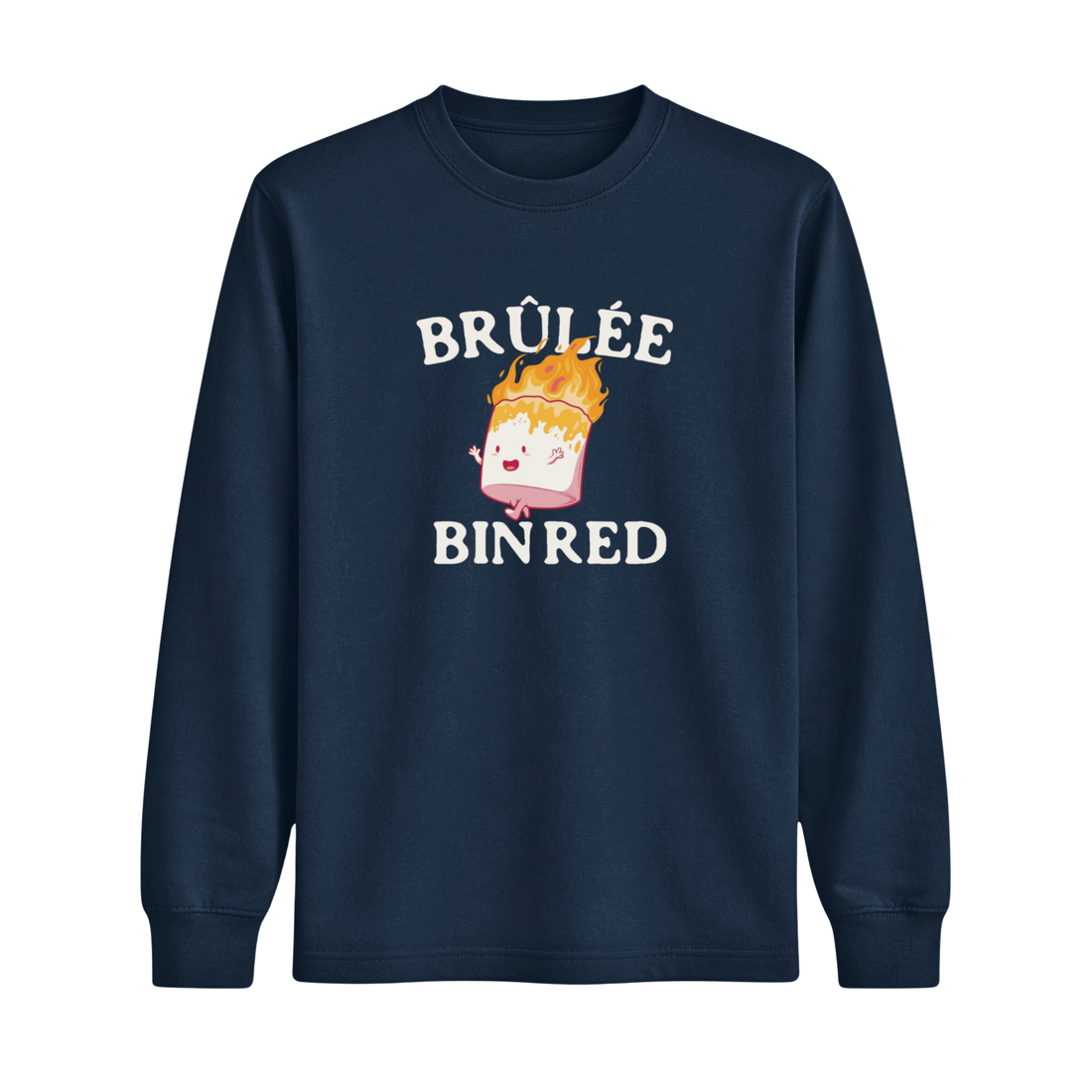 Longsleeve Brûlée Bin Red