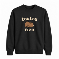 Sweatshirt Toutou Rien
