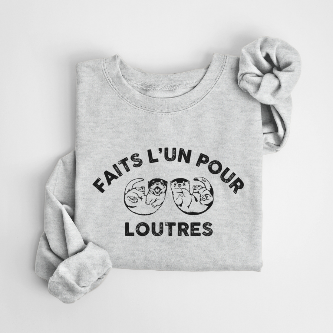 SWEATSHIRT LOUTRES - GRUAU