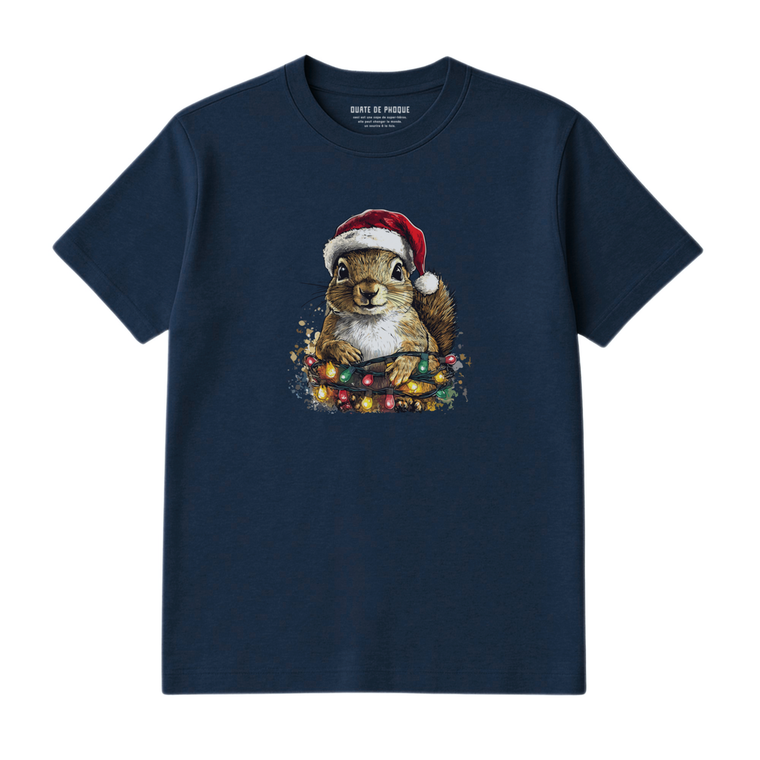 T-Shirt Écureuil Noël