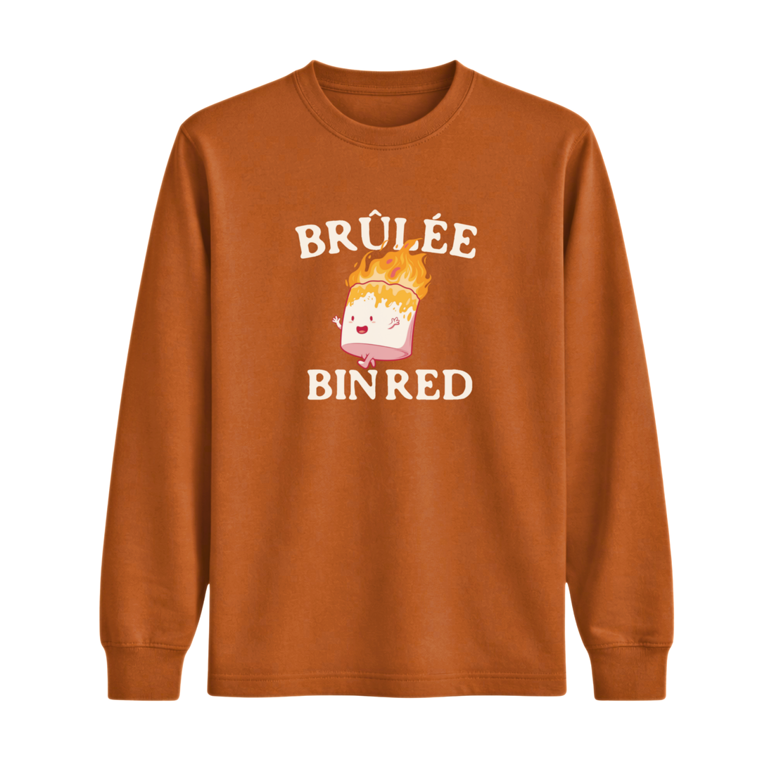 Longsleeve Brûlée Bin Red