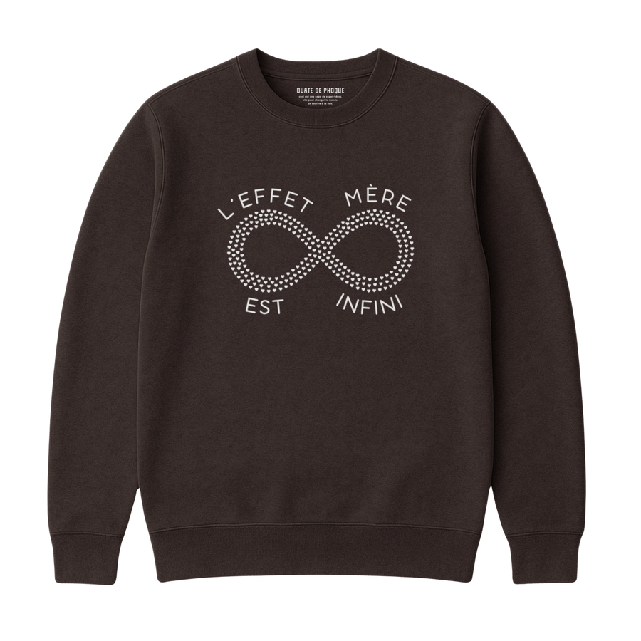Sweatshirt Effet Mère Infini