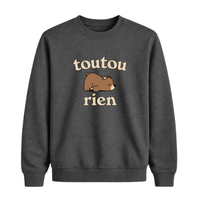 Sweatshirt Toutou Rien