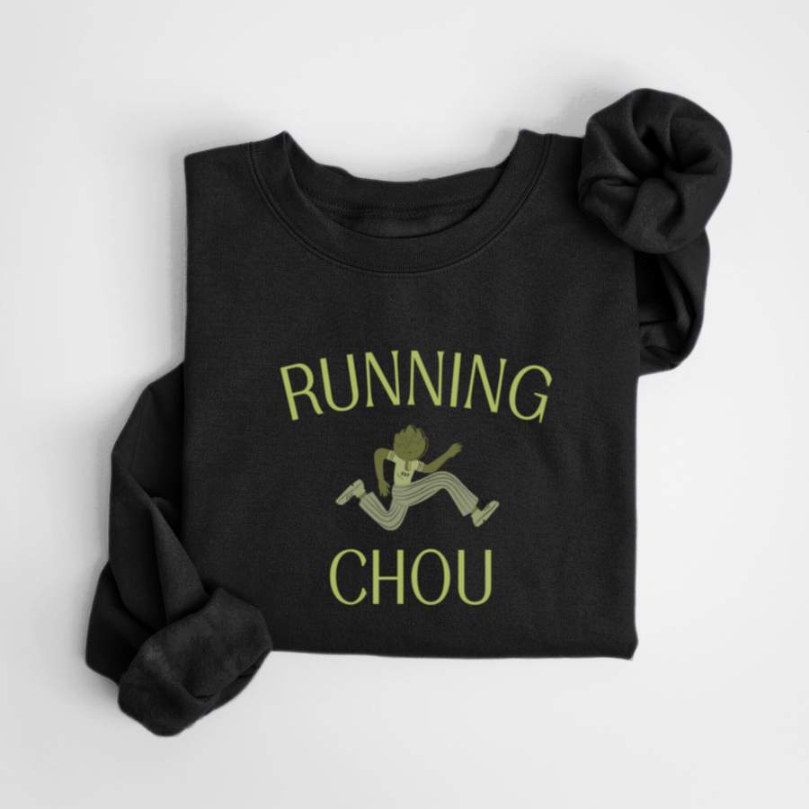 SWEATSHIRT RUNNING CHOU - NOIR