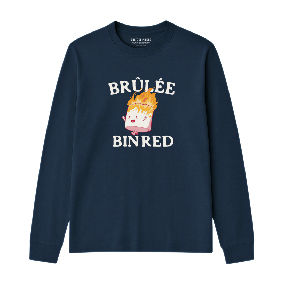 Longsleeve Brûlée Bin Red